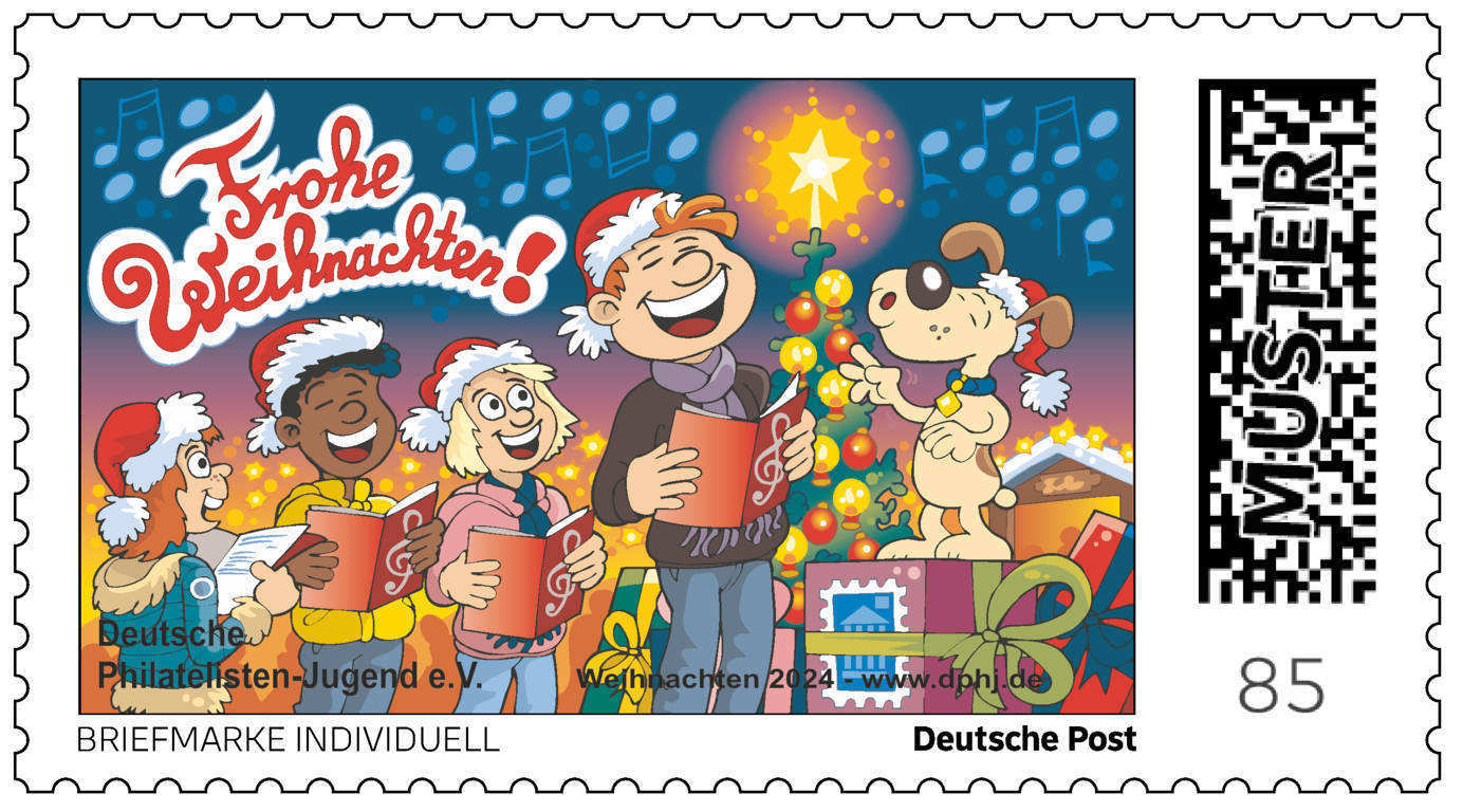 DPhJ-Weihnachtsmarke 2024